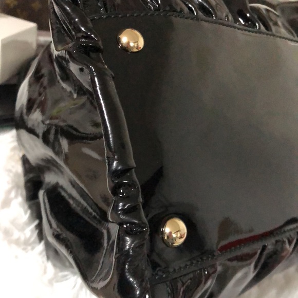 GUCCI ABBEY BLACK PATENT LEATHER - Picture 7 of 15